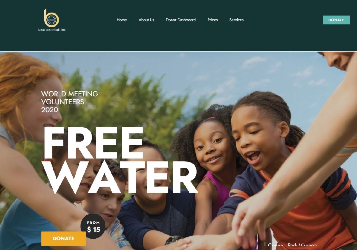 website Overview – full stack